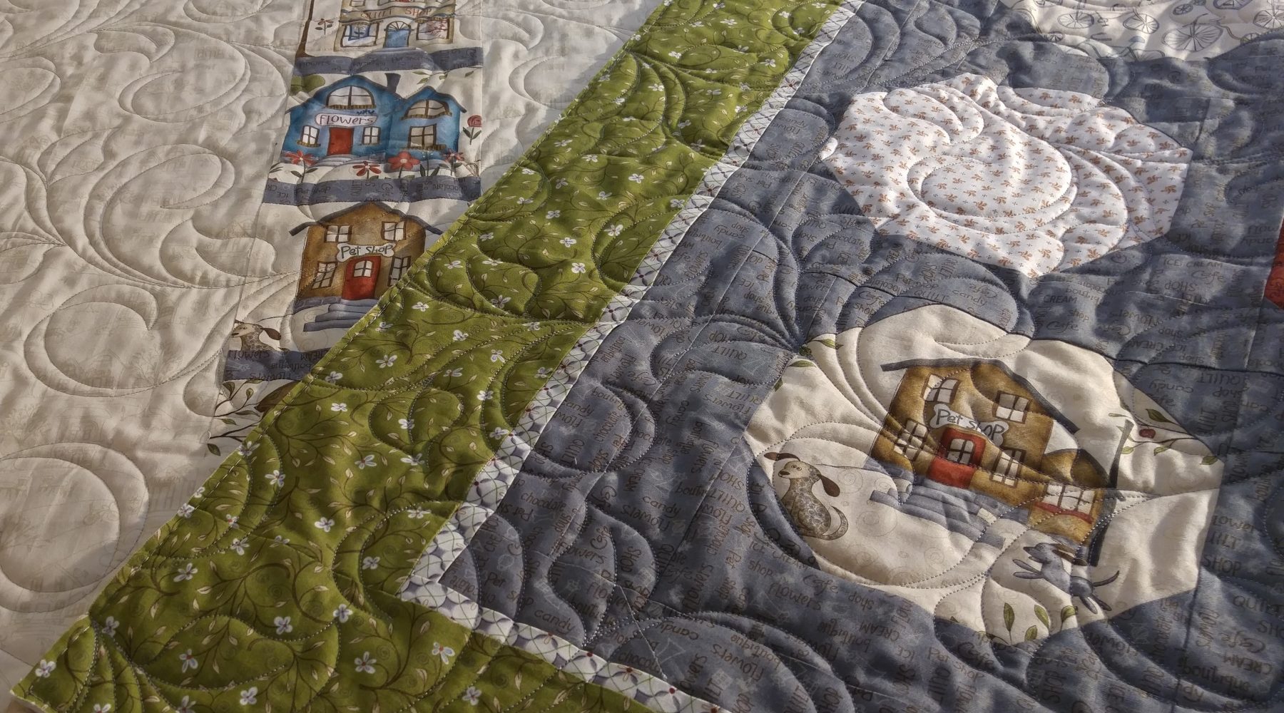 Cornerstone Quilting Computerized and hand guided quilting