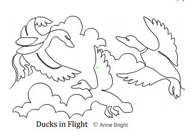Ducks in Flight-image